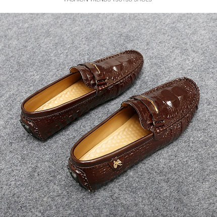 Scarpe Italiane Formali da Uomo, Mocassini in Pelle Fatti a Mano, Scarpe Casual Eleganti Slip-on, Comode Calzature di Lusso per Uomo