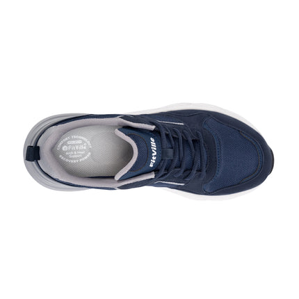 FitVille Le più nuove scarpe da corsa da uomo 4E Sneakers larghe con supporto per l'arco plantare per piedi piatti Sollievo dal dolore al tallone Fascite plantare