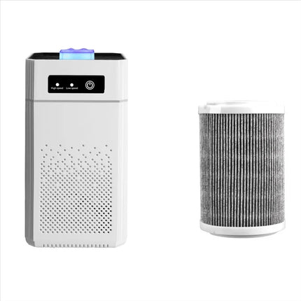 Purificatore d'aria portatile USB HOMEFISH con filtro per aromaterapia, fumo e odori, con filtro sostituibile per casa, auto e cucina