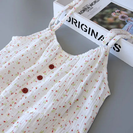 Nuova Camicia da Notte Lunga con Stampa Floreale, Pigiama da Donna in Puro Cotone, Lingerie Comoda, Abbigliamento Estivo Casual per Casa