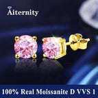 SZ Gold - Pink / 0.5ct(5mm)x 2pcs-box
