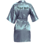 gray green robe / XXL