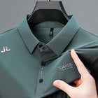 BROWON 2025 Été 2025 Tendances Polo T-shirt homme Manches courtes Anti-rides Col rabattu Mince Cool Business Tee Shirt Homme