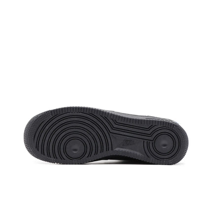 Nike Air Force 1 Luxury Design Leather Abrasion Resistant Slip Resistant Low top Skateboard Shoes Men's Black Brown