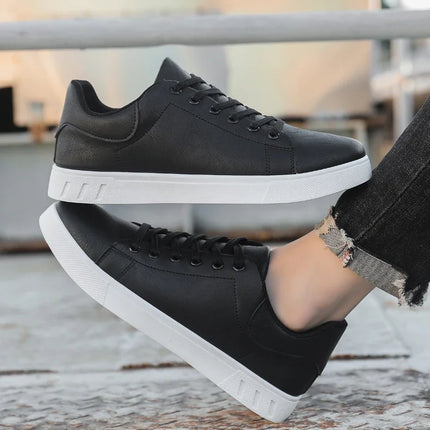 Casual Shoes Loafers British Leather Sneakers Flats Shoes Classic Men Leather Shoes Spring Summer New Trendy