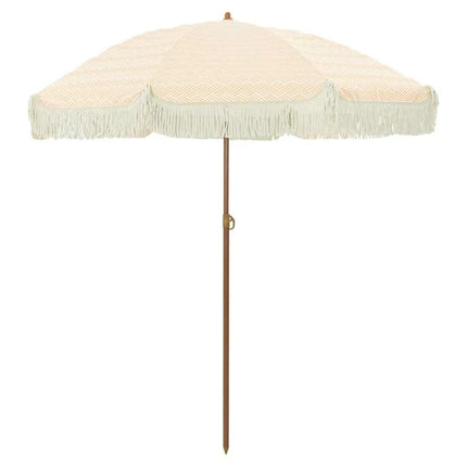Parasol de plage jaune et blanc, 160x160 cm, inclinable, résistant aux UV, léger et portable, idéal pour le jardin et la terrasse