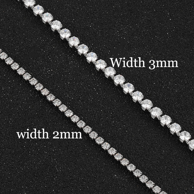 Stainless Steel Chain High Quality Fashion Jewelry Neo-Gothic Style for Men And Women PlatiNum