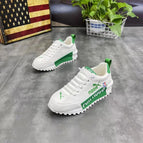 White green