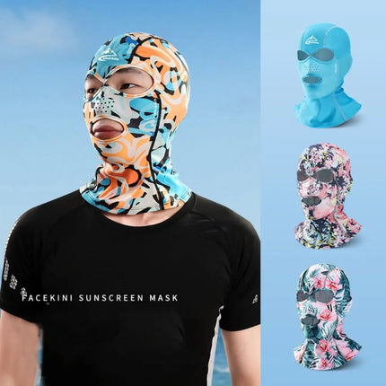 High Quality New Women Men Neoprene Swimming Cap Sun Protection Diving Caps Surf Cover Head Diving Beach Swim Mask