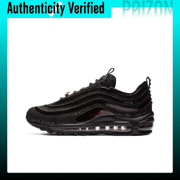 Nike Air Max 97 Running Shoes Women's Low-top Black/Red DC1709-060