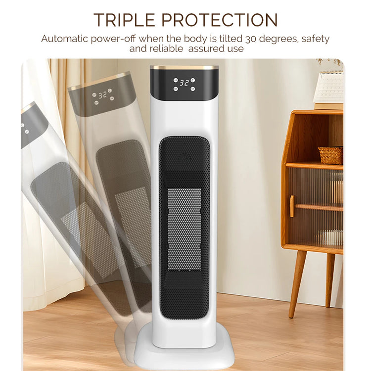 Electric Stove Heater 1500W PTC Fast Heat Home Use Bedroom Adjustable Temperature Room Heater Fan Warmer Hot Air Heater Indoor