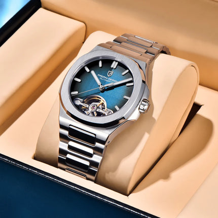 Nuovo Orologio da Uomo PAGANI DESIGN 2026 con Tourbillon Scheletrato, Orologio Automatico di Lusso di Alta Gamma per Uomo, Elegante Orologio da Polso Meccanico Sportivo