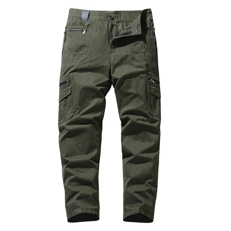 Cargo Pants Cotton Tactical Casual Pants Men Multi-Pockets Casual Pants Traninig Work Trousers For Man 2024 Plus Size 5XL