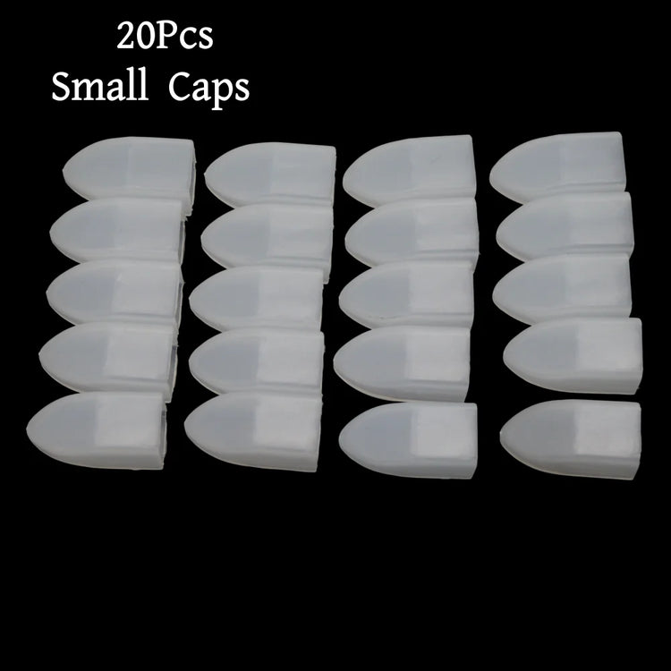 Transparent Plastic Cuticle Nipper Protective Cover Anti-Scratch Dustproof Storage Sleeve Nail Tool Tip Guard Cap