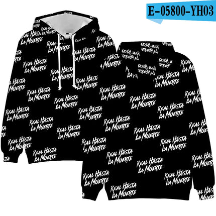 Cartoon Novelty Cute New Anuel AA 3D print Hoodies Sweatshirts Men/Women Sweatshirt Fashion Casual Long Sleeve Pullovers
