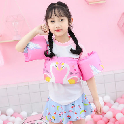 2-6Y Kids Swim Vest Arm Float Ring Swim Trainer Children Swim Vest Kids Swimwear Pool Accessories