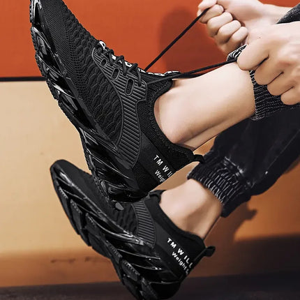 Scarpe da uomo Moda Mesh Traspirante Scarpe da ginnastica di alta qualità Piattaforma Suola morbida Tendenza casual Scarpe da corsa versatili Tenis Masculino