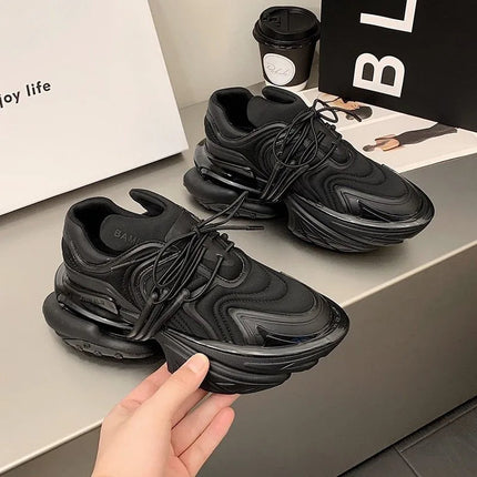 Scarpe sportive e per il tempo libero con aumento di altezza della moda di marca originale Designer per coppie Scarpe da passeggio per esterni Scarpe sportive con fondo spesso platinumshop