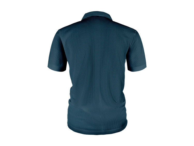 T-shirt estiva a maniche corte da uomo con risvolto in seta ghiacciata, top da uomo