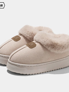 Fleece Lined Winter Slippers For Men Women With Ankle Cover Thick Sole Lightweight Eva Indoor Outdoor Warm Home Shoes Multiple C