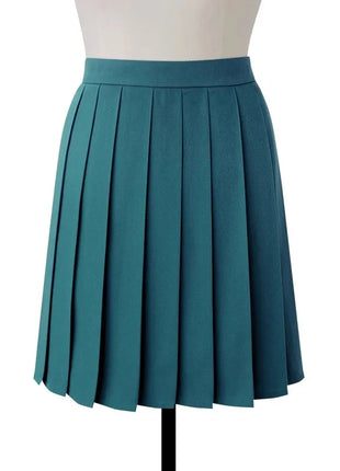 Gonna longuette a pieghe a vita alta da donna Y2k Estate al ginocchio stile preppy Harajuku Hot Street School Cosplay Casual Faldas femminili