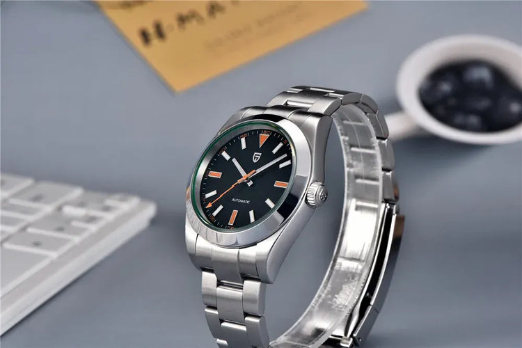 Nuovo Orologio Meccanico da Uomo PAGANI DESIGN 2026, Orologio Automatico di Lusso con Vetro Zaffiro AR, Movimento NH35/8215