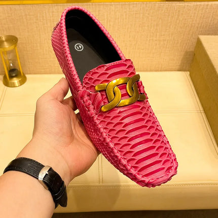 YRZL mocassini uomo scarpe Casual scarpe pigre fatte a mano mocassini da uomo mocassini traspiranti Slip on Big Size 48 mocassini da guida per uomo