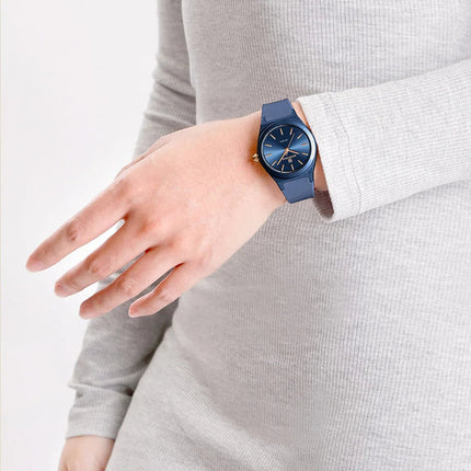 NAVIFORCE 2025 Orologi moda donna Orologio al quarzo Sport Cinturino in silicone Orologi da polso da donna Orologio semplice Regalo relogios feminino platinumshop