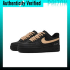 Nike Air Force 1 Skate Shoes Unisex Low-top Black CW2288-001（Team1697-）