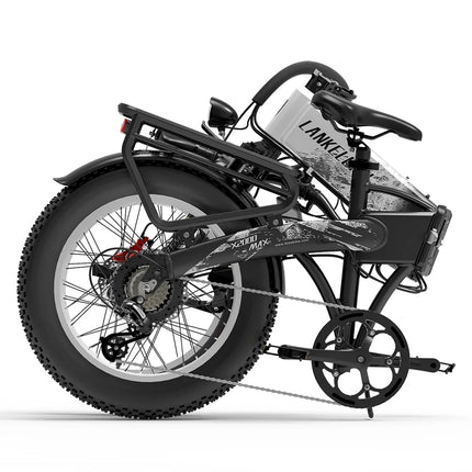 LANKELEISI X2000MAX E-Bicicletta per adulti 2000W 48V20AH City Ebicycle Pneumatico da 20 pollici Non pieghevole Strumento LCD Bicicletta elettrica
