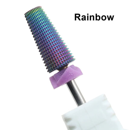 5‑In‑1 2XF Tungsten Carbide Nail Drill Bit High Hardness Multifunctional Drill Bits For Gel Polish Removal Manicure Pedicure Nail Art Grinding Tools 2028