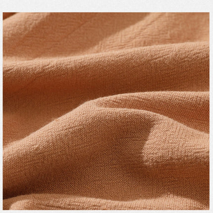 2025 Autunno Uomo Baggy Bello Fresco Trench Stile Cinese Mantello Camicie Moda Casual Lino Irregolare Mens Mantello Lungo Giacche a vento