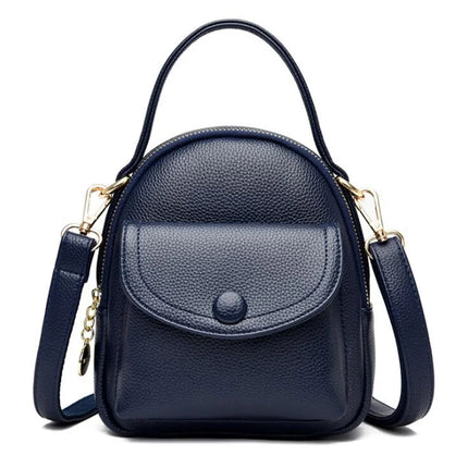Borsa da Donna di Lusso con Texture Elegante, Multi Tasche, in Pelle PU, per Lavoro Quotidiano, Borsa a Tracolla e a Spalla, Borsetta da Donna