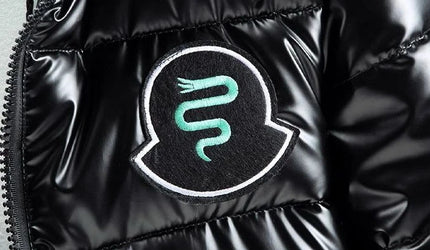 Breathable Down Filled Coat for Men Waterproof Glossy Surface Korean Trendy Winterwear with Reinforced Stitching
