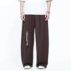 Pantaloni da uomo in stile giapponese con stampa Ukiyo-e, pantaloni comodi e alla moda, pantaloni larghi da uomo, pantaloni casual a gamba dritta da uomo