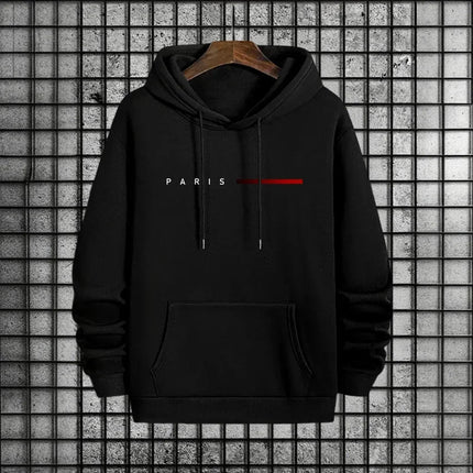 Men's Tracksuit Hoodies Pants Plus Size Autumn Winter Daily Casual Sporty Jogging Suit Fashion Sweatshirt Outfit Male Sports Set PlatiNum