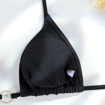 Miyouj Nuovi Bikini Stampati Costumi da bagno Donna Costume da bagno sexy Fasciatura Bikini Set 2024 Beachwear String Costumi da bagno Micro Biquinis platinumshop