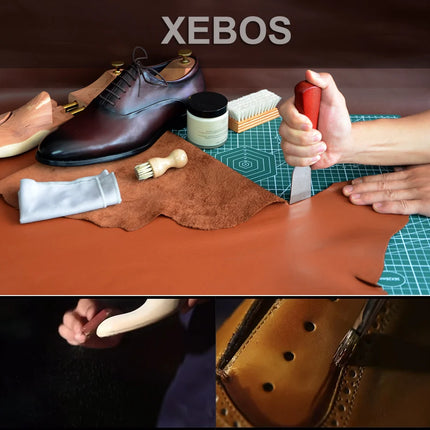 Luxury Autumn Winter Men's Leather Oxford Shoes Plaid Pattern Natural Genuine Leather Lace-up Sneakers Business Casual Shoes