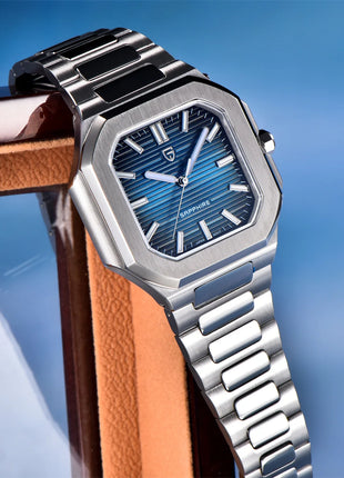 PDYS019 PAGANI DESIGN Orologi da polso al quarzo da uomo TMI VH31 37MM 10Bar Impermeabile 316L Acciaio inossidabile di lusso Zaffiro