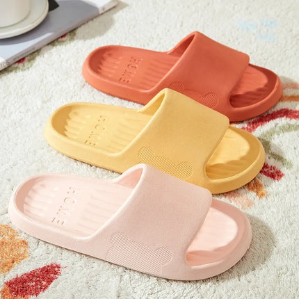 Pantofole morbide coppie casa pantofola all'aperto estate donna camera da letto fondo spesso scarpe sandali da spiaggia uomo infradito scarpe da doccia