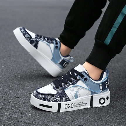 Youth Board Shoes 2025 New Men Women Parent Child Sports Shoes Fashionable Thick Sole Non-slip Casual Walking Shoes Size 31-44