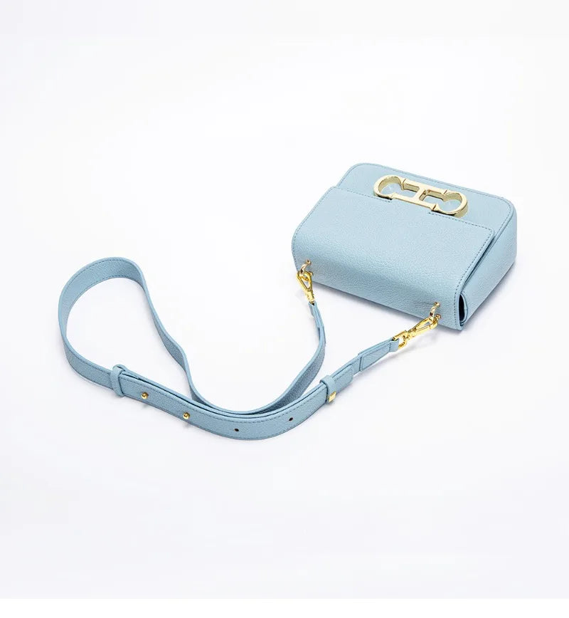 Carolina Herrera Elegante classico semplice tinta unita versatile casual da donna nuova borsa a tracolla di lusso leggera con una spalla