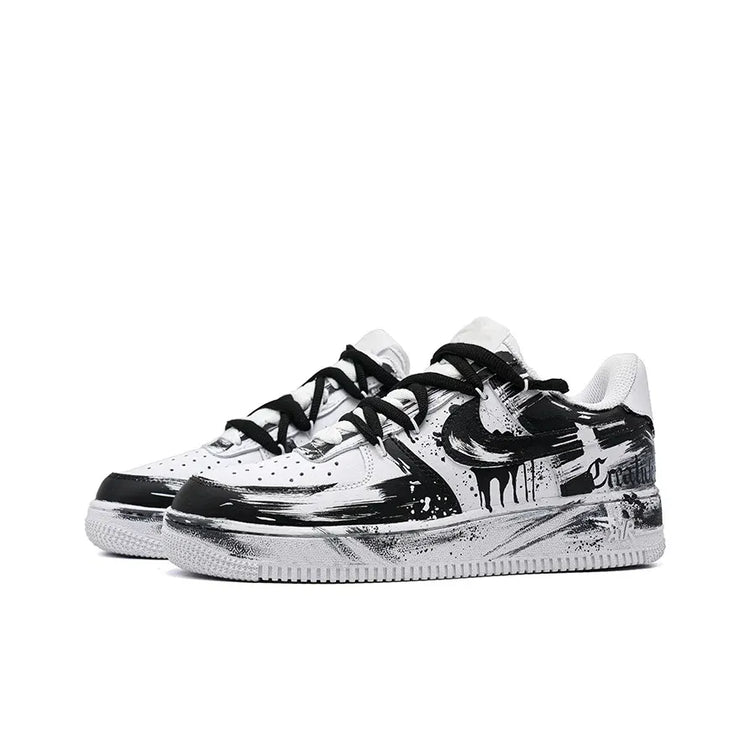 Nike Air Force 1 Remnant Pilgrimage Synthetic Leather Cushioning, Wear Resistant Low top Skateboard Shoes Men's