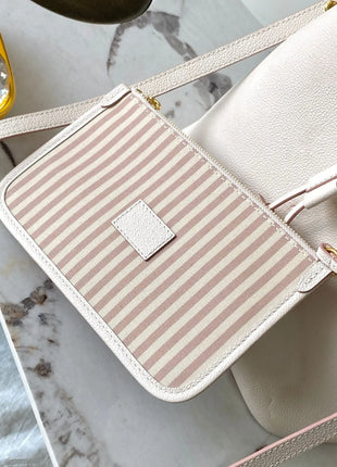 Borsa a tracolla da donna in pelle sintetica effetto grana, indispensabile per i viaggi, anti-graffio e anti-abrasione, con tracolla completamente staccabile, manico a mano e tracolla a spalla, ideale per l'uso casual all'ape