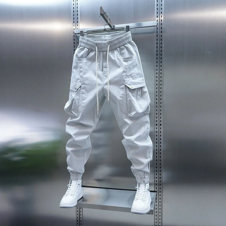 2025 New Men Joggers Autumn Sweatpants Spring Drawstring Casual Pants Workout Running Cotton Sports Trousers Men Clothing