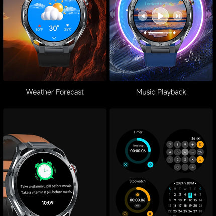 Nuovo Smartwatch 2026 con Analisi del Grasso Corporeo ECG+PPG, Acido Urico, Pressione Sanguigna, Ossigeno nel Sangue, Chiamate Bluetooth, Orologio Sportivo Intelligente per Uomini e Donne platinumshop