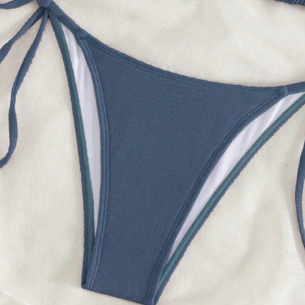 Set bikini estivo bianco mi-grid servizio fotografico sexy al mare primaverile maturo adatto per le donne PlatiNum