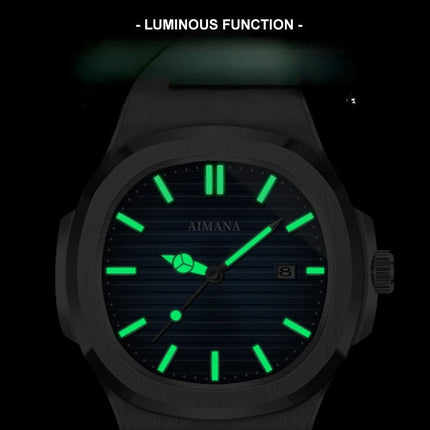 Orologio al Quarzo Ultra-Sottile Impermeabile da Uomo con Calendario, Design Leggero di Alta Gamma per un Look Elegante