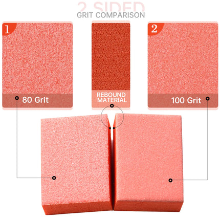 7500Pcs/Carton Mini Nail Sponge Nail File Buffer BlockPedicure Manicure Makeup Art