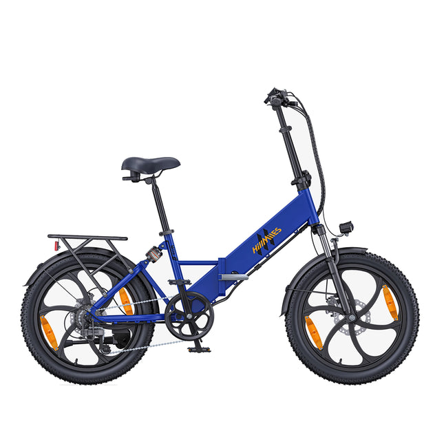 HillMiles Mile 2 Adulto 250W Motore 36V13AH Batteria Pieghevole Città Pendolarismo Bicicletta Elettrica 20*3 pollici Fat Tire Ebike